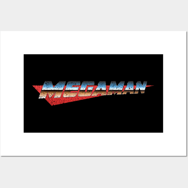 Megaman Wall Art by Super Retro City